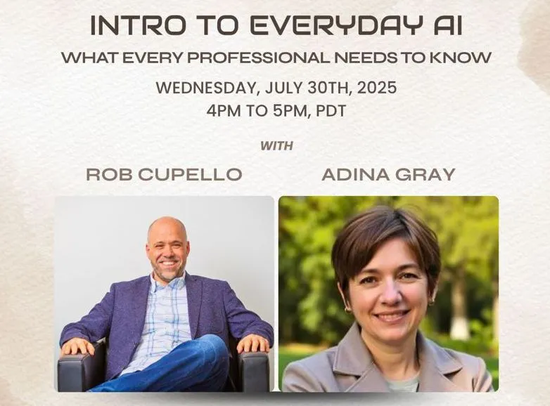 Intro to Everyday AI (with Csek Creative)
