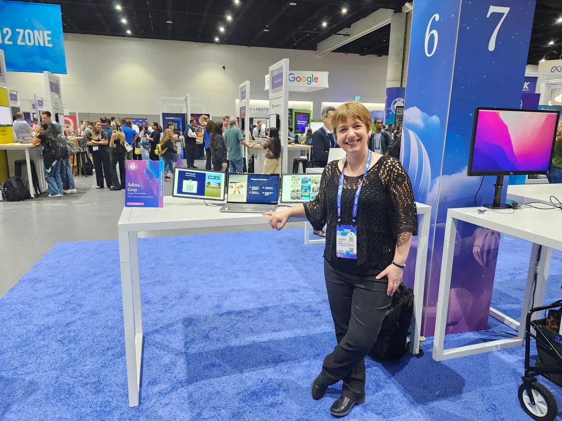 Adina Gray at the AI Show at ASU+GSV
