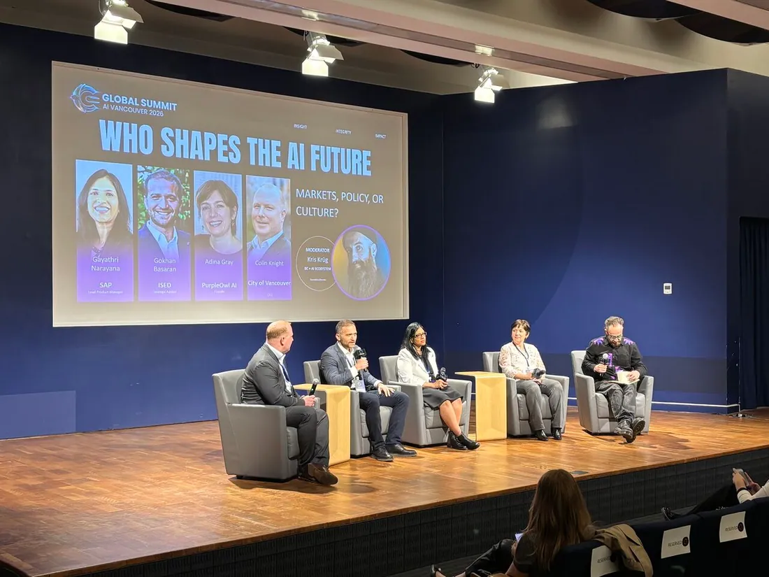 Panel at Global AI Summit Canada